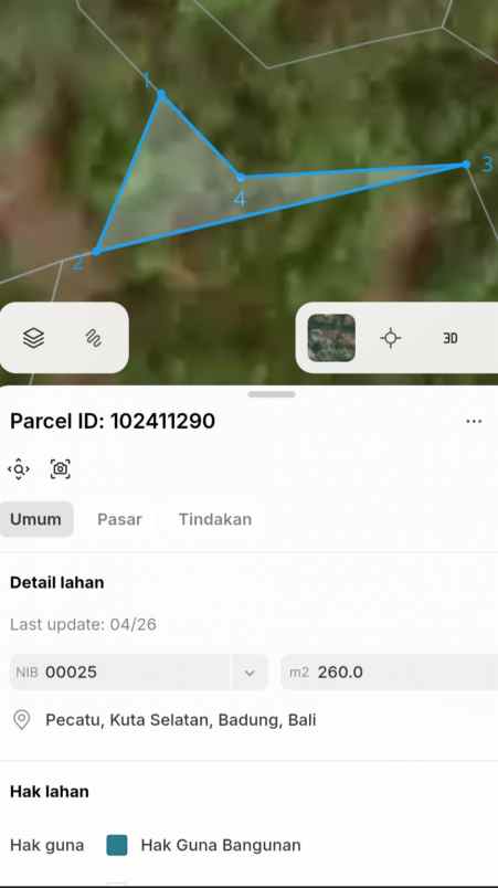 dijual tanah bali pecatu graha