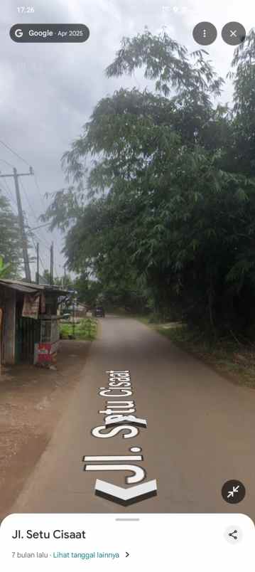 dijual tanah bangunan