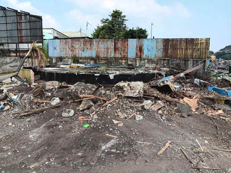 dijual tanah bekas pabrik pt ispat bukit baja bekasi