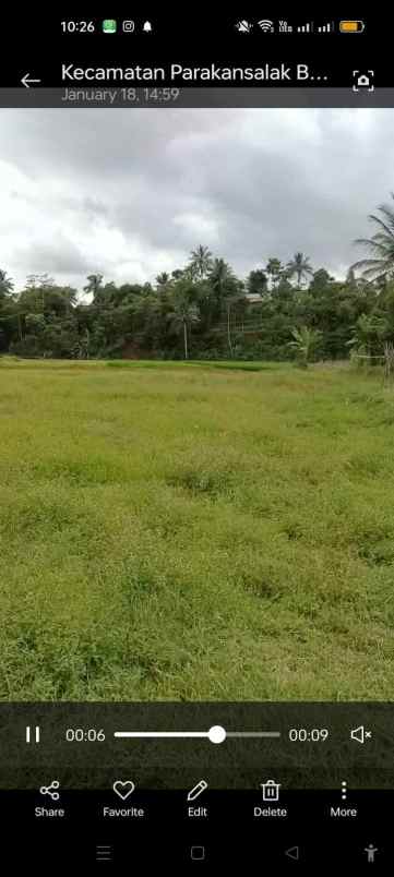 dijual tanah bojonglo gok parakansalak