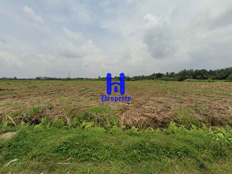 dijual tanah daerah sei mincirim jl smk