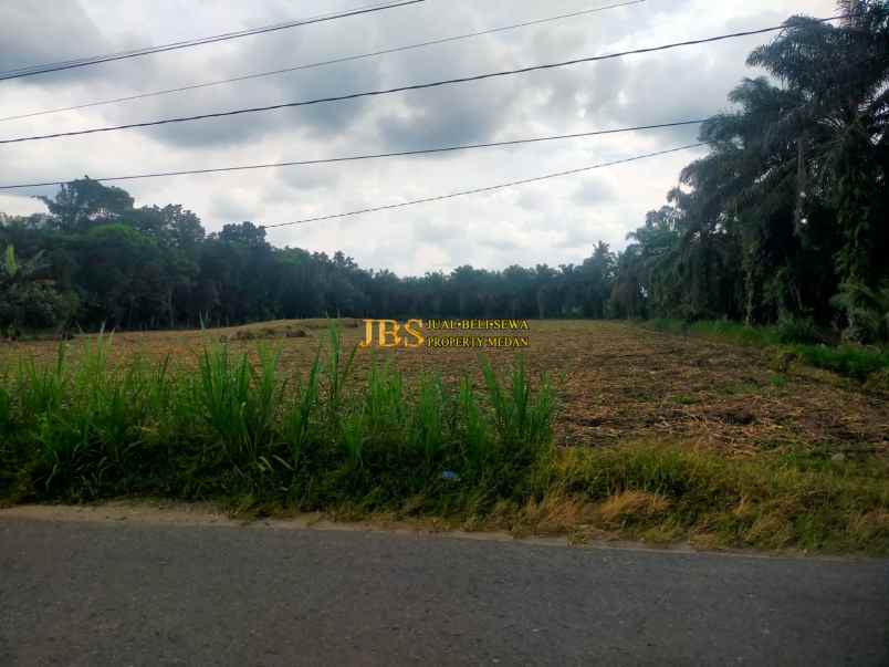 dijual tanah daerah sei mincirim jl smk