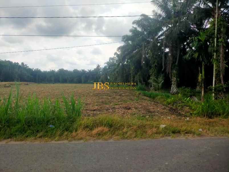 dijual tanah daerah sei mincirim jl smk