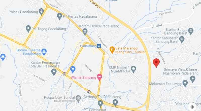 dijual tanah desa mekarsari kecamatan