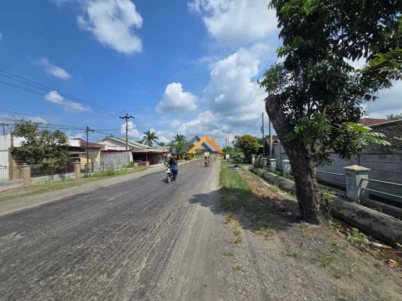 dijual tanah jalan lintas sumatera langkat