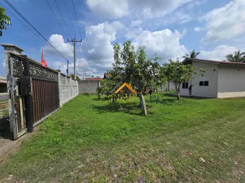 dijual tanah jalan lintas sumatera langkat