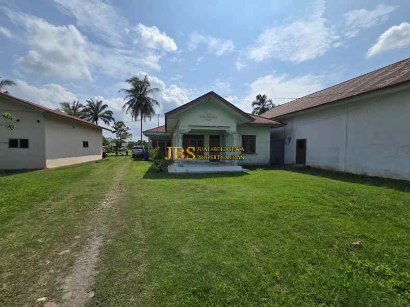 dijual tanah jalan lintas sumatera langkat