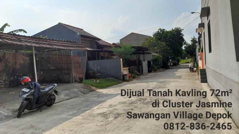 dijual tanah jalan muchtar raya bedahan