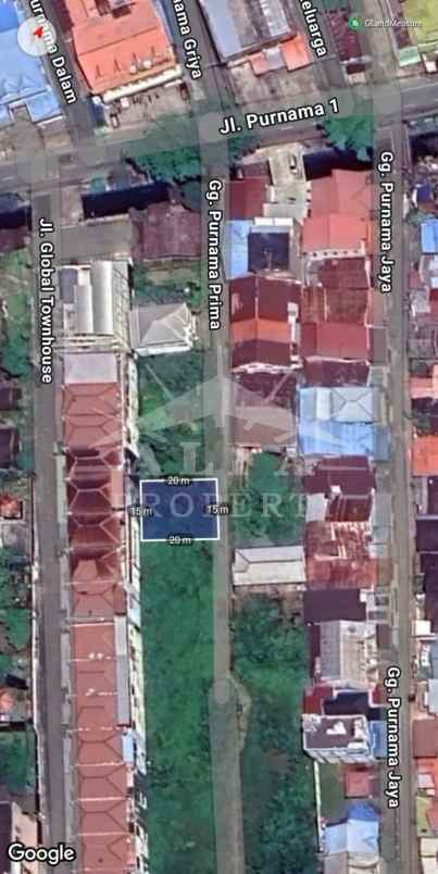 dijual tanah jalan purnama prima