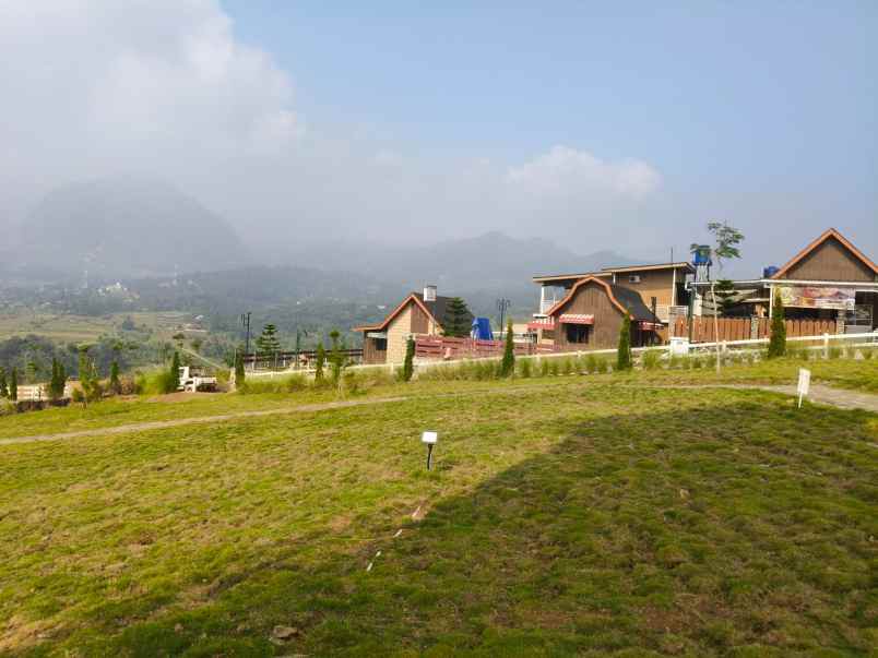 dijual tanah jalan raya puncak dua