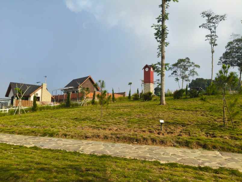 dijual tanah jalan raya puncak dua