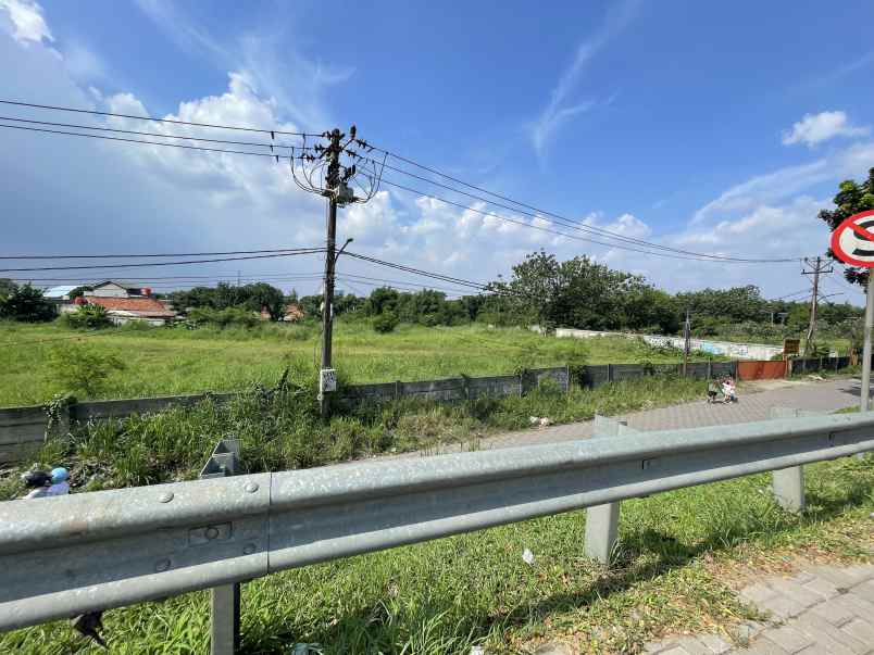 dijual tanah jalan raya rawa buntu