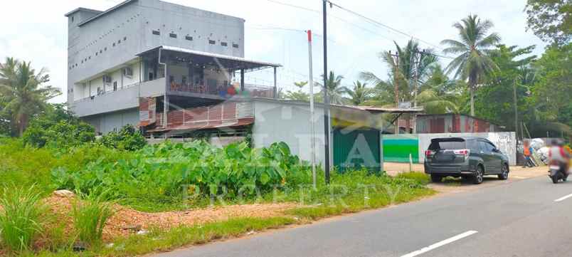 dijual tanah jalan raya sungai kakap