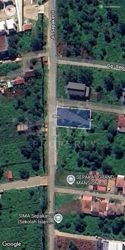 dijual tanah jalan sepakat 2