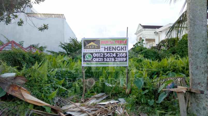 dijual tanah jalan sungai raya dalam