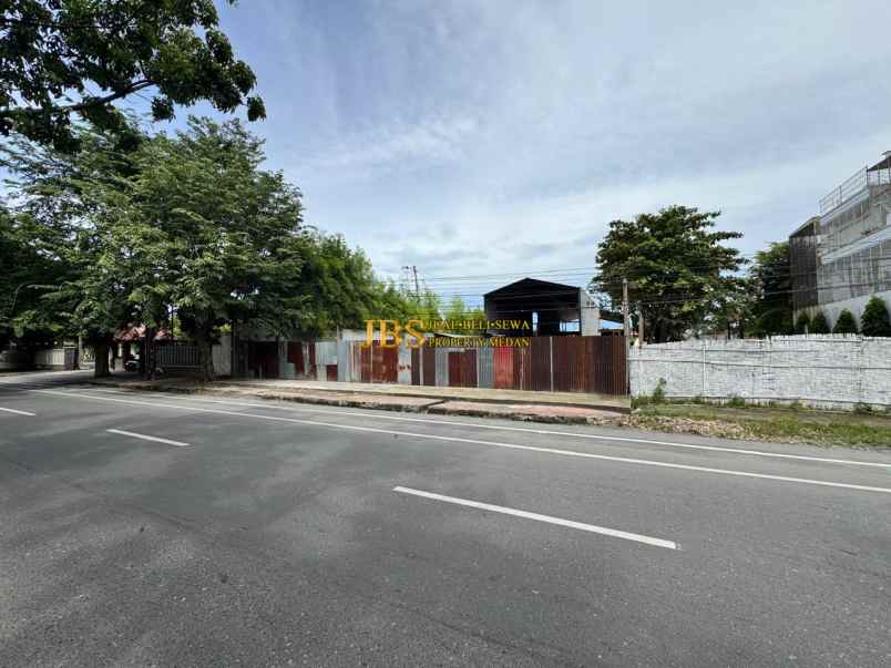 dijual tanah jalan t amir hamzah
