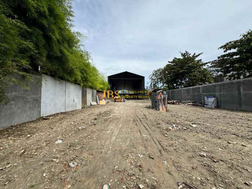 dijual tanah jalan t amir hamzah