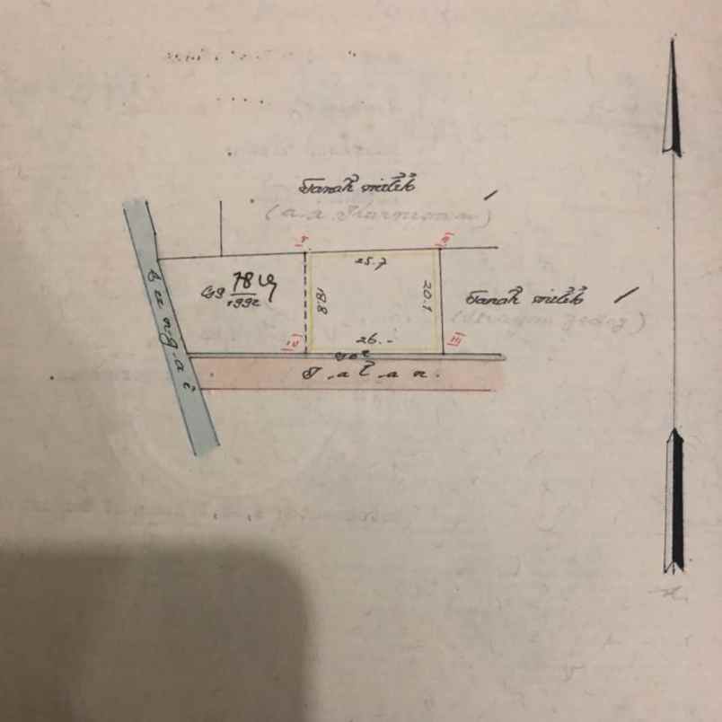 dijual tanah jl laksamana