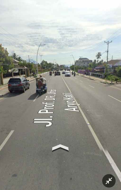 dijual tanah jl prof dr jhon aryo katili