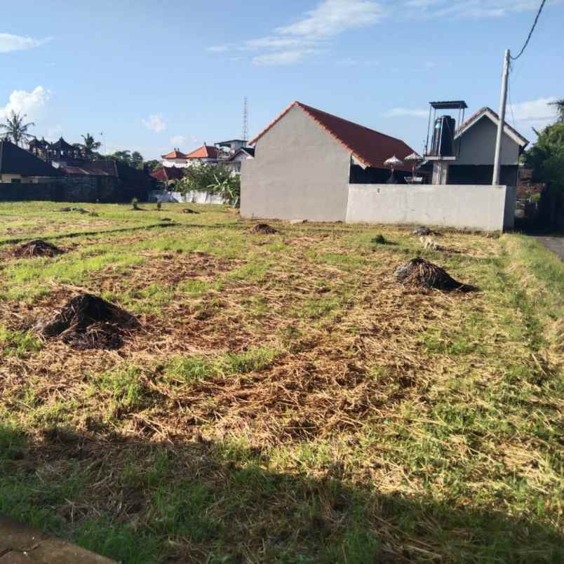 dijual tanah jl raya sempidi
