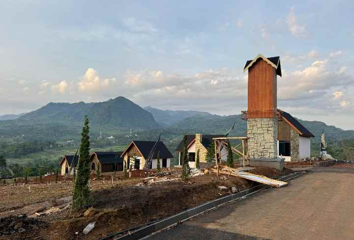 dijual tanah jl sukamakmur bogor jawa barat