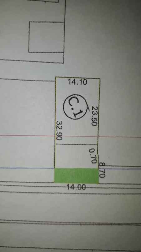 dijual tanah jln dewi sartika