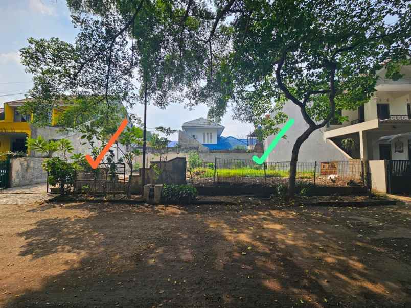 dijual tanah kavling dalam komplek di cinere limo