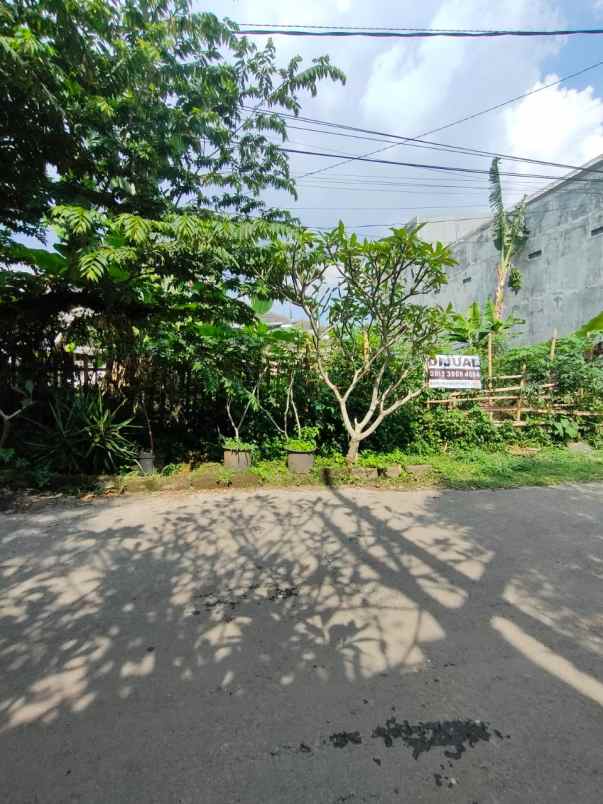 dijual tanah komplek puri budi asri cihanjuang shm