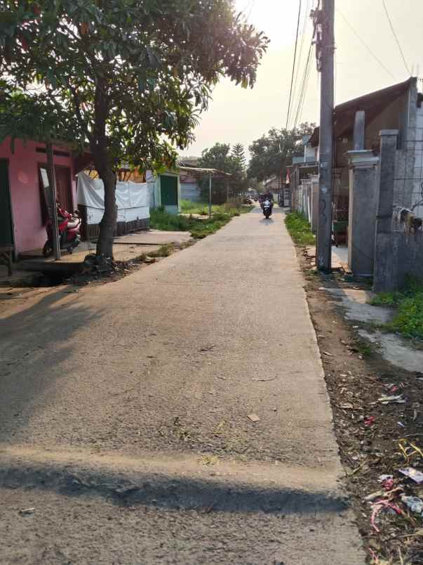 dijual tanah kosong jl raya kampung melayu tangerang