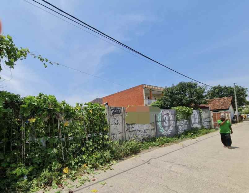 dijual tanah kosong jl raya kampung melayu tangerang