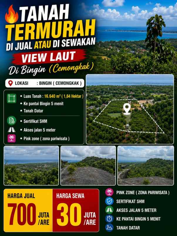 dijual tanah labuansait