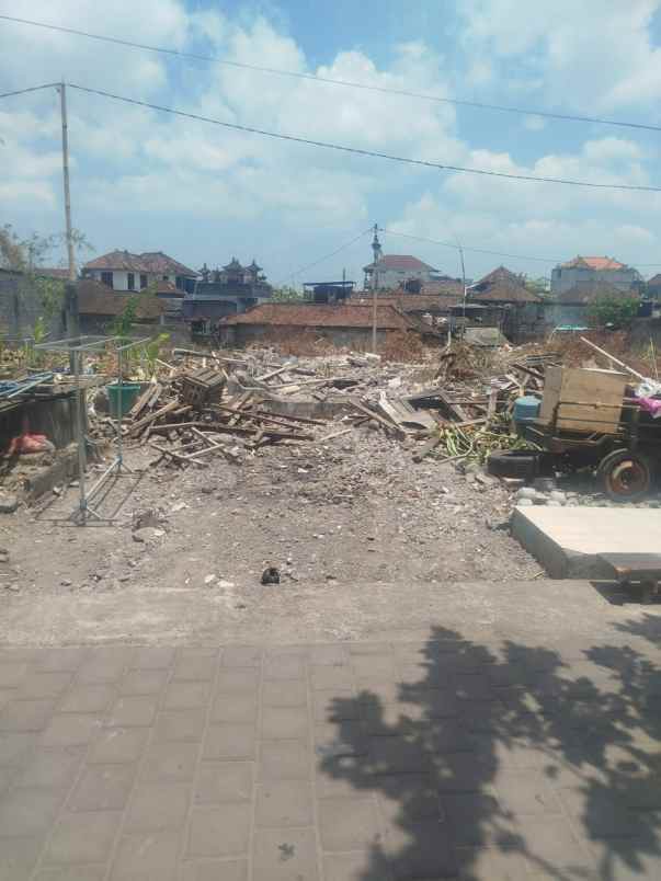 dijual tanah lokasi jalan wibisana barat gunung agung