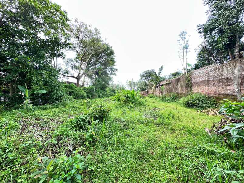 dijual tanah luas di pinggir jalan utama
