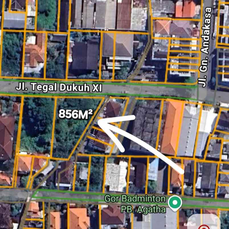 dijual tanah penamparan