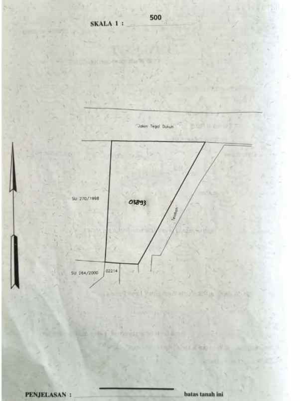 dijual tanah penamparan