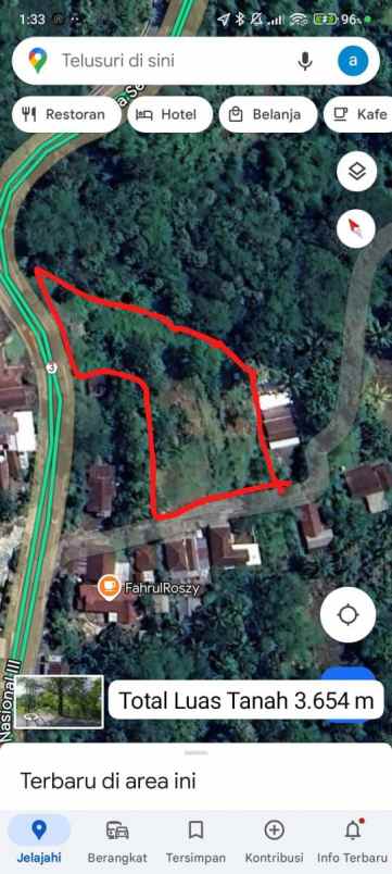 dijual tanah selorejo murah strategis