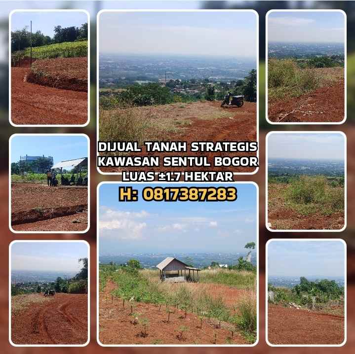 dijual tanah sentul bogor