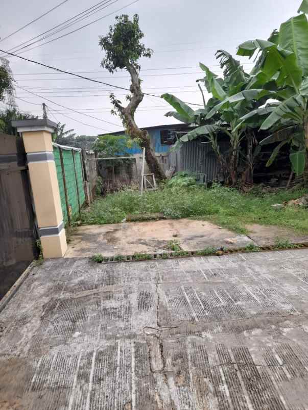 dijual tanah shm strategis 700m dari pintu tol kukusan