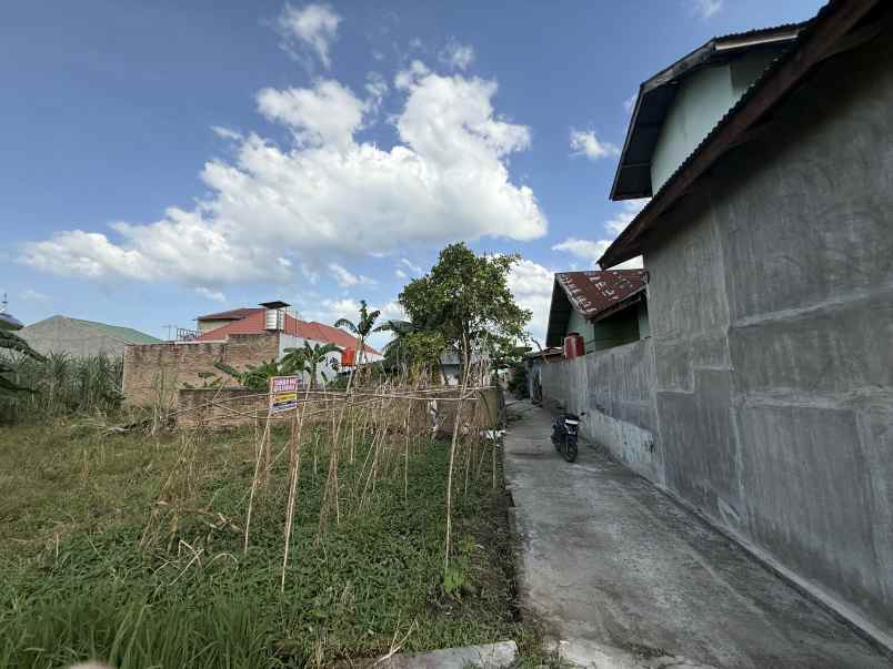 dijual tanah shm strategis dekat tol lubuk pakam