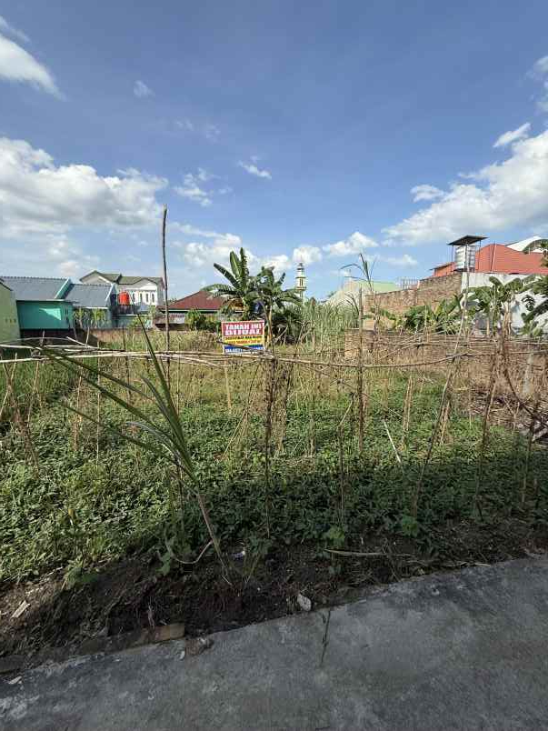 dijual tanah shm strategis dekat tol lubuk pakam