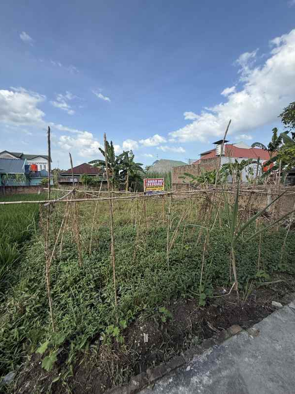dijual tanah shm strategis dekat tol lubuk pakam