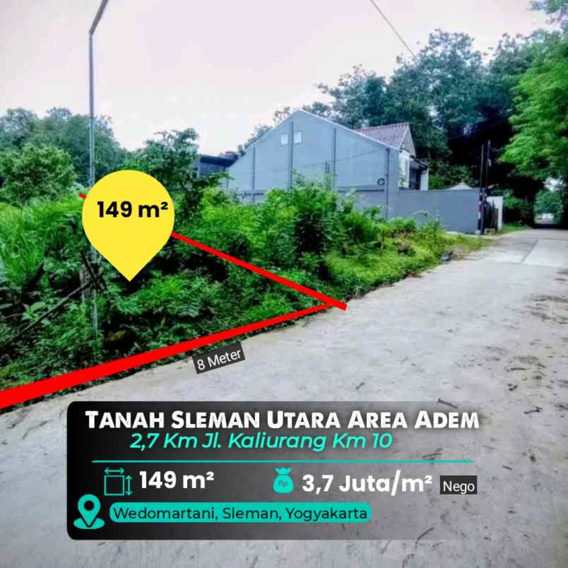 dijual tanah sleman