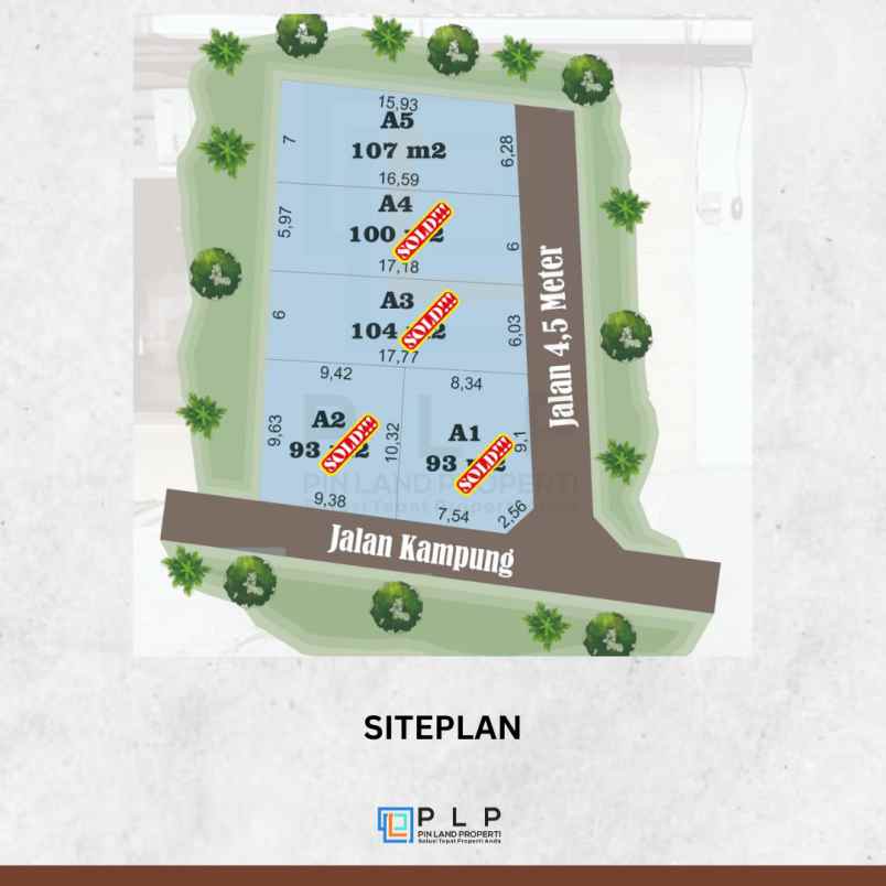 dijual tanah soman selomartani kalasan