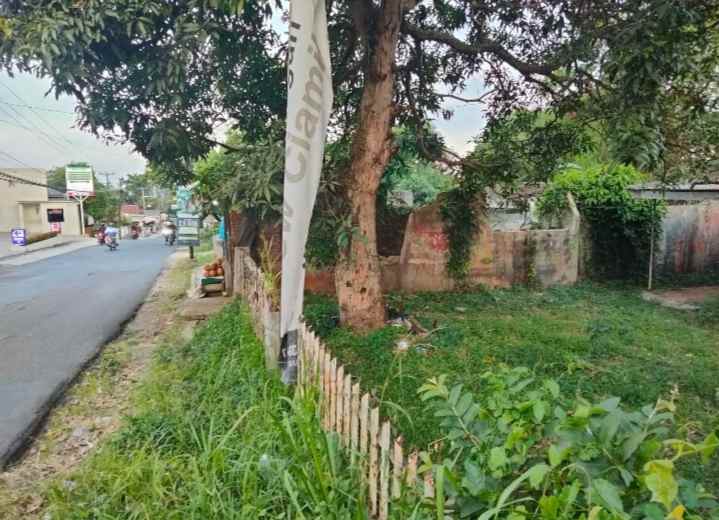 dijual tanah strategis pinggir jalan raya