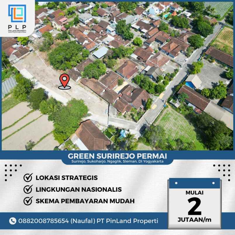 dijual tanah surirejo sukoharjo ngaglik