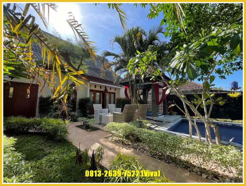 dijual villa jalan parangtritis km 8