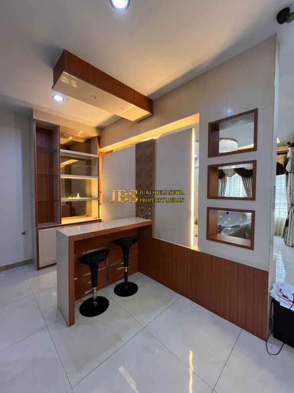 dijual villa komplek makmur garden