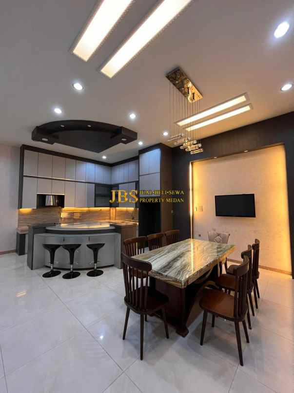 dijual villa komplek makmur garden