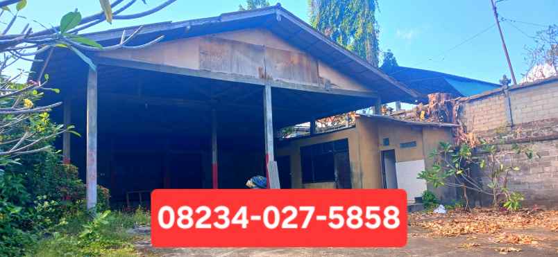 disewakan ruko gudang kantor jalan kebo iwa denpasar bali