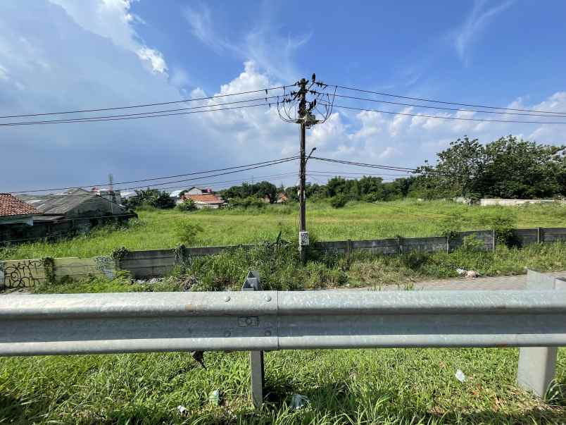 disewakan tanah jalan raya rawa buntu